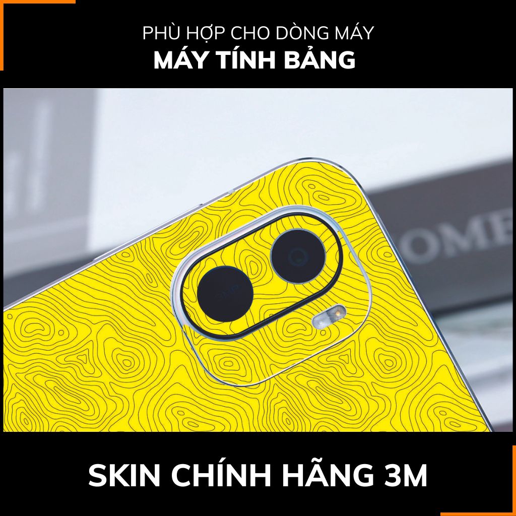 Dán skin máy tính bảng xiaomi, huawei, oppo, lenovo, google, microsoft, vivo full body và camera chính hãng ORAFOL nhập khẩu từ ĐỨC MÁY TÍNH BẢNG - MAP YELLOW - SK B13 06 phụ kiện điện thoại huỳnh tân store
