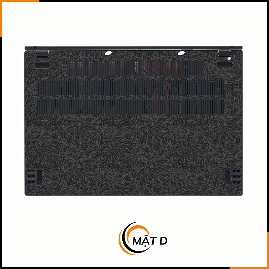 Dán skin laptop asus, dell , acer, hp, msi chính hãng ORAFOL nhập khẩu ĐỨC - SKIN 3M - LAPTOP - MANY STICKER BLACK - SK B14 02 phụ kiện điện thoại huỳnh tân store