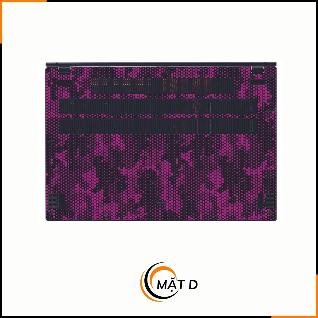 Dán skin laptop asus, dell , acer, hp, msi chính hãng ORAFOL nhập khẩu ĐỨC - SKIN 3M - LAPTOP - MAMBA PURPLE - SK B03 04 phụ kiện điện thoại huỳnh tân store