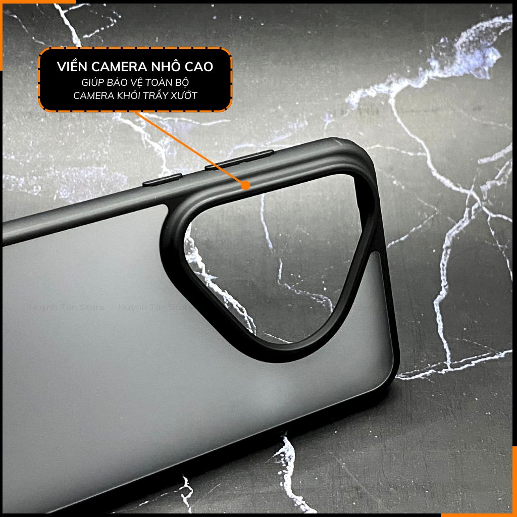 Ốp lưng huawei p70 pro chống sốc chống vân tay NHÁM VIỀN MÀU VER 2 bảo vệ camera phụ kiện huỳnh tân store