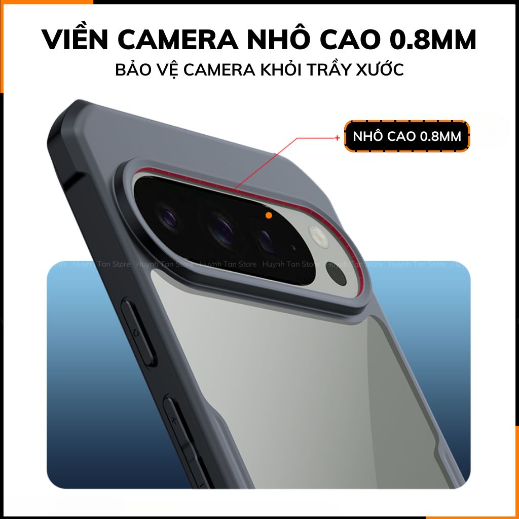 Ốp lưng pixel 9 pixel 9 pro chống sốc xundd bảo vệ camera chính hãng chống ố vàng phụ kiện điện thoại huỳnh tân store