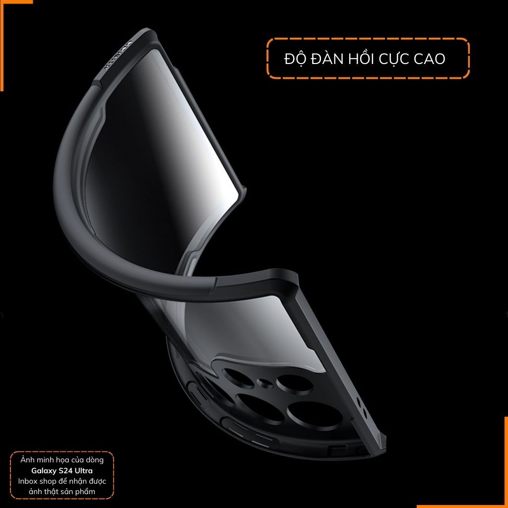 Ốp lưng samsung s24 ultra chống sốc xundd bảo vệ camera chính hãng chống ố vàng phụ kiện điện thoại huỳnh tân store