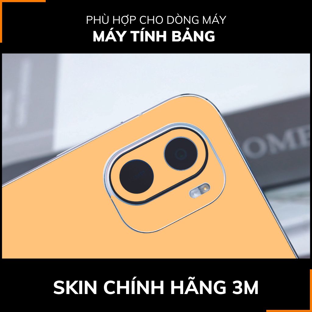 Dán skin máy tính bảng xiaomi, huawei, oppo, lenovo, google, microsoft, vivo  full body và camera chính hãng ORAFOL nhập khẩu từ ĐỨC MÁY TÍNH BẢNG  - PASTEL YELLOW -  SK A02 03 phụ kiện điện thoại huỳnh tân store