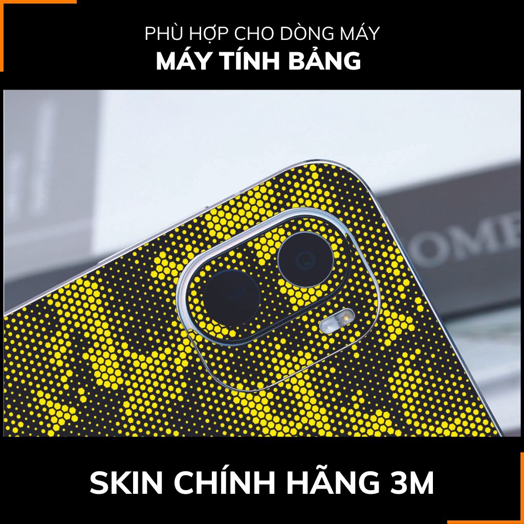 Dán skin máy tính bảng xiaomi, huawei, oppo, lenovo, google, microsoft, vivo full body và camera chính hãng ORAFOL nhập khẩu từ ĐỨC MÁY TÍNH BẢNG - MAMBA YELLOW - SK B03 06 phụ kiện điện thoại huỳnh tân store