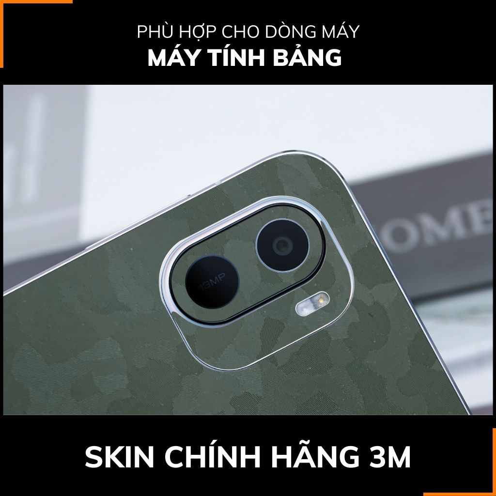 Dán skin máy tính bảng xiaomi, huawei, oppo, lenovo, google, microsoft, vivo full body và camera chính hãng ORAFOL nhập khẩu từ ĐỨC MÁY TÍNH BẢNG - CAMO GREEN - SK B12 02 phụ kiện điện thoại huỳnh tân store