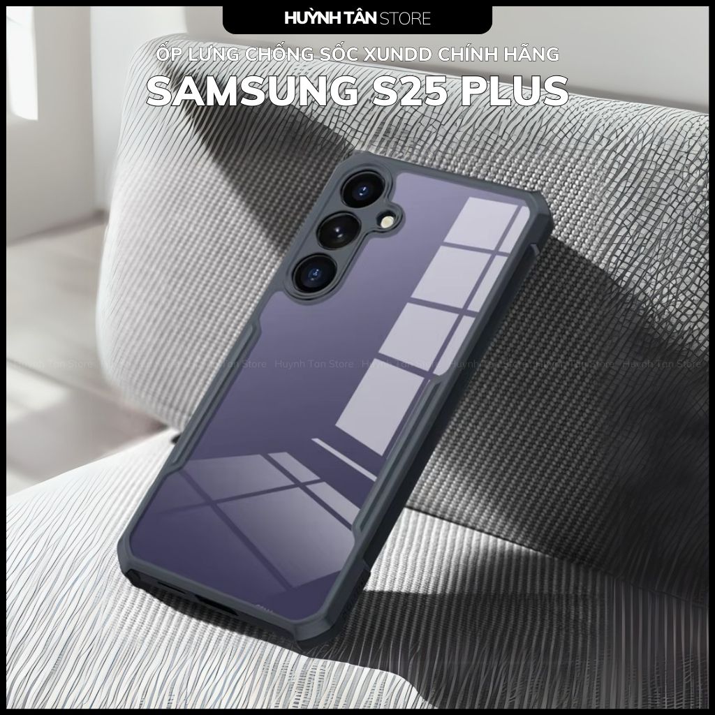 Ốp lưng samsung s25 ultra s25 plus s25 chống sốc xundd bảo vệ camera chính hãng chống ố vàng