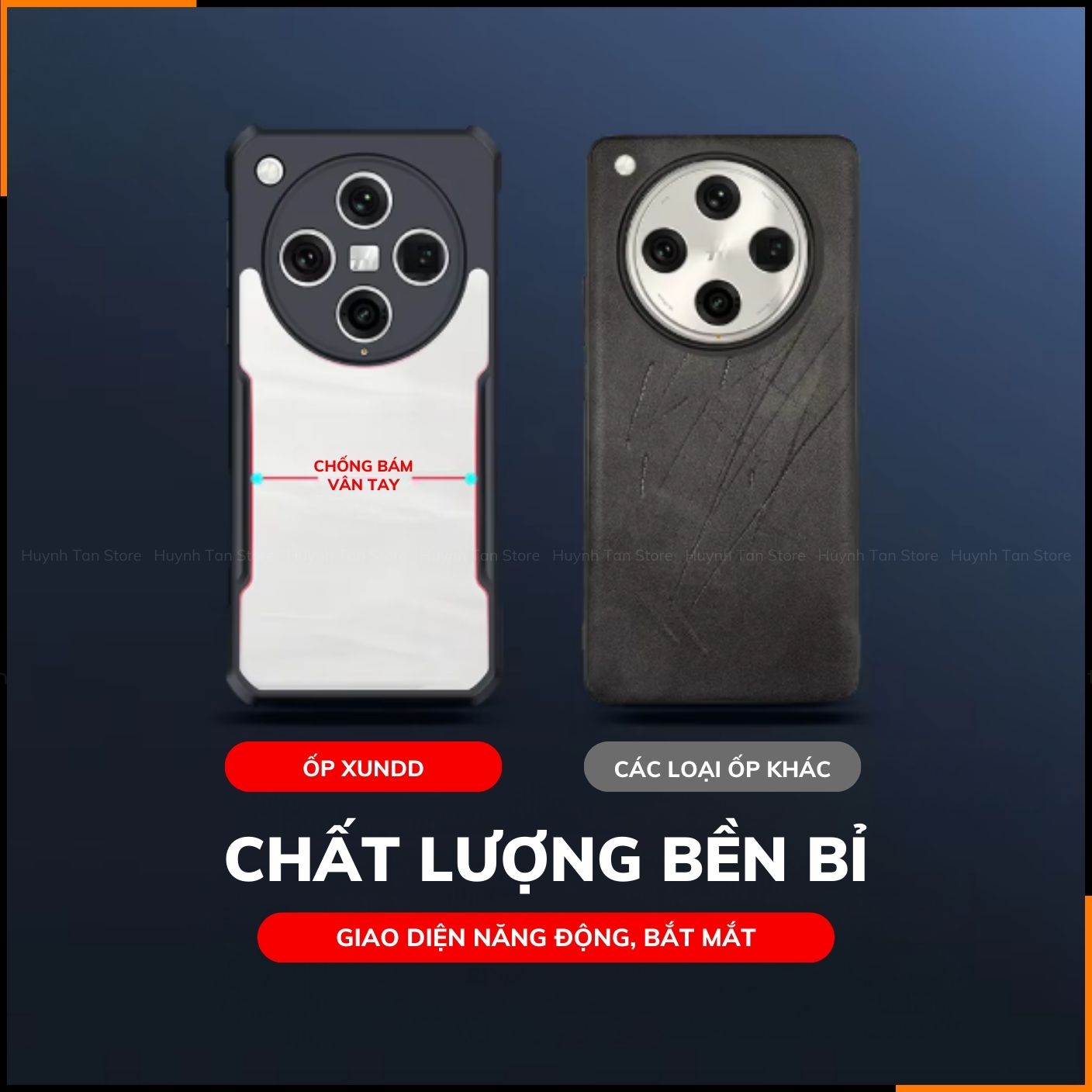 Ốp lưng oppo find x8 pro find x8 chống sốc xundd bảo vệ camera chính hãng phụ kiện huỳnh tân store