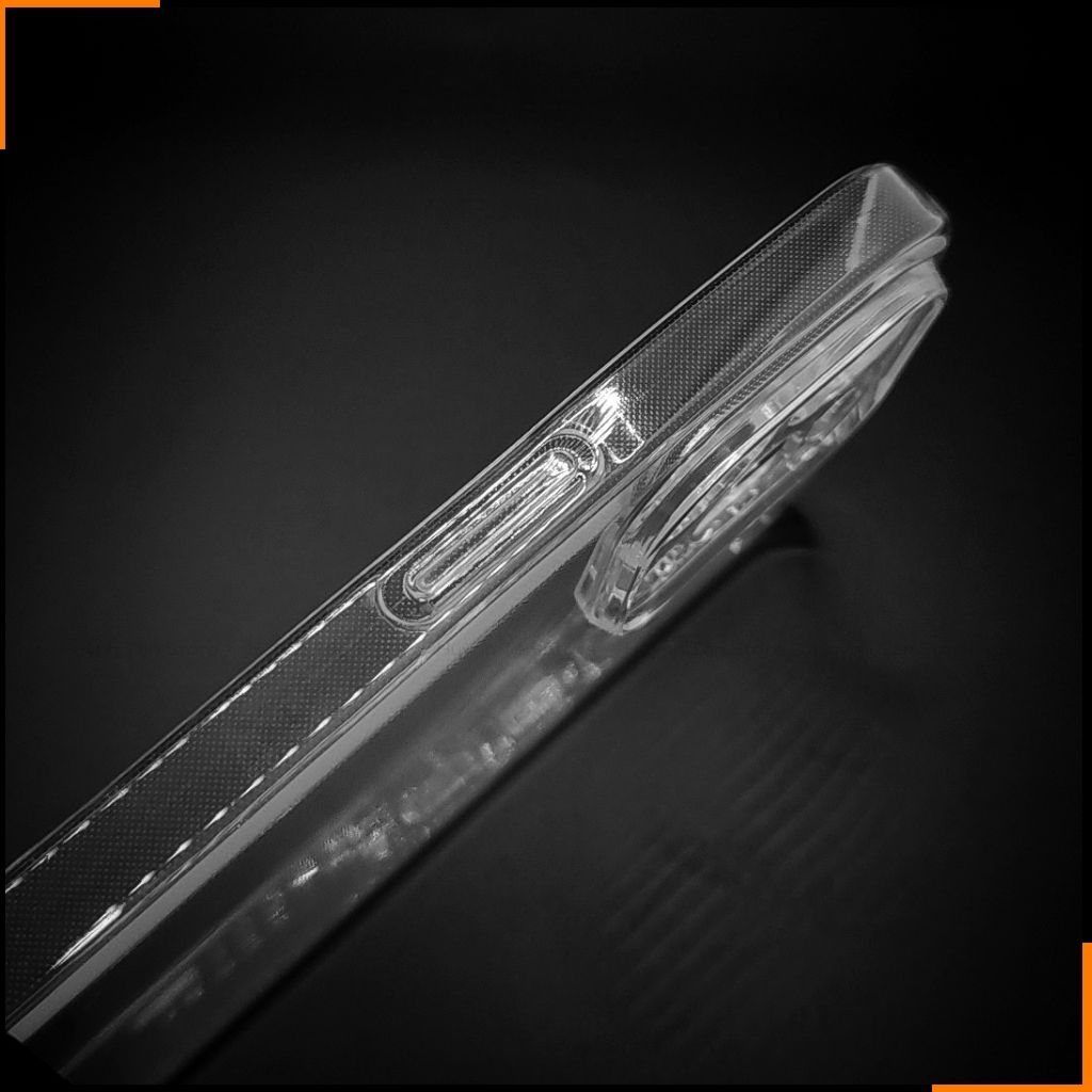 Ốp lưng iphone 15 pro silicon GOR trong suốt chính hãng bảo vệ camera phụ kiện huỳnh tân store