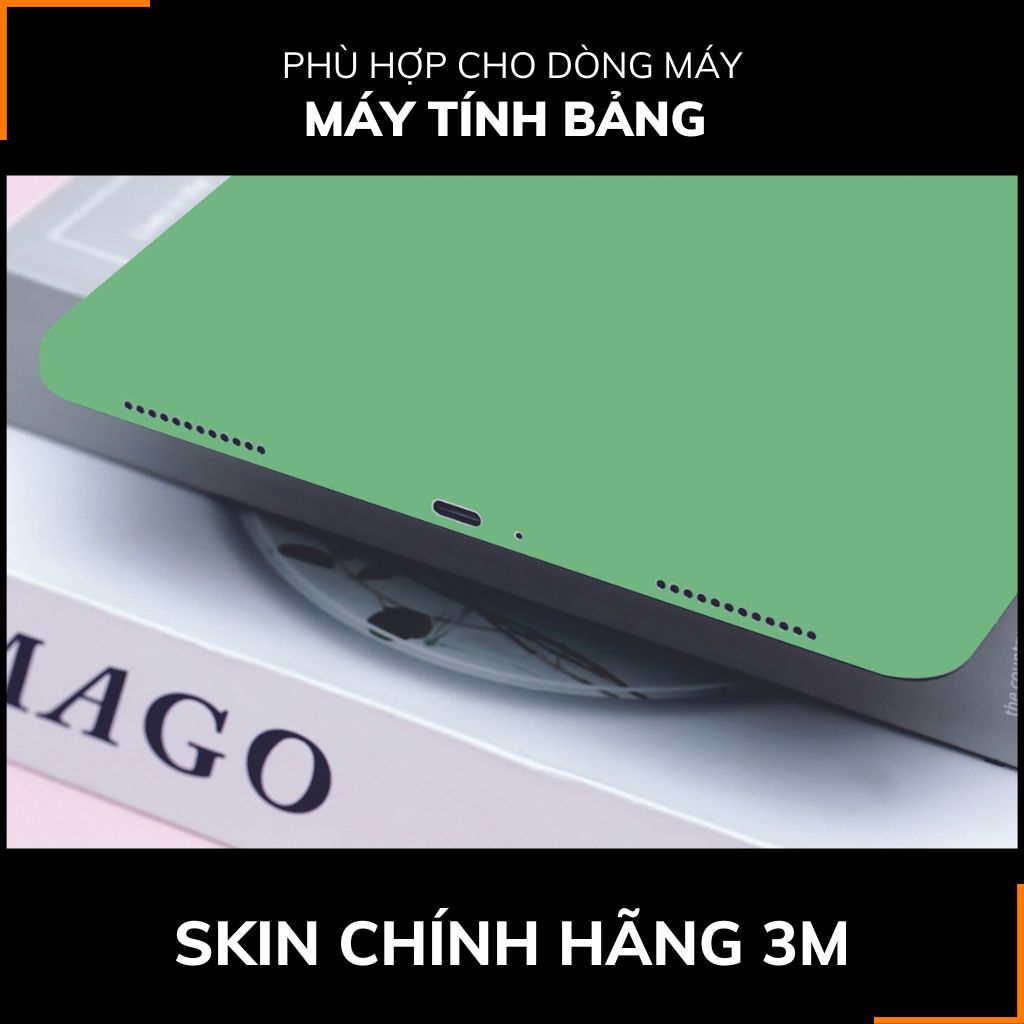 Dán skin máy tính bảng xiaomi, huawei, oppo, lenovo, google, microsoft, vivo full body và camera chính hãng ORAFOL nhập khẩu từ ĐỨC MÁY TÍNH BẢNG - PASTEL GREEN - SK A02 02 phụ kiện điện thoại huỳnh tân store