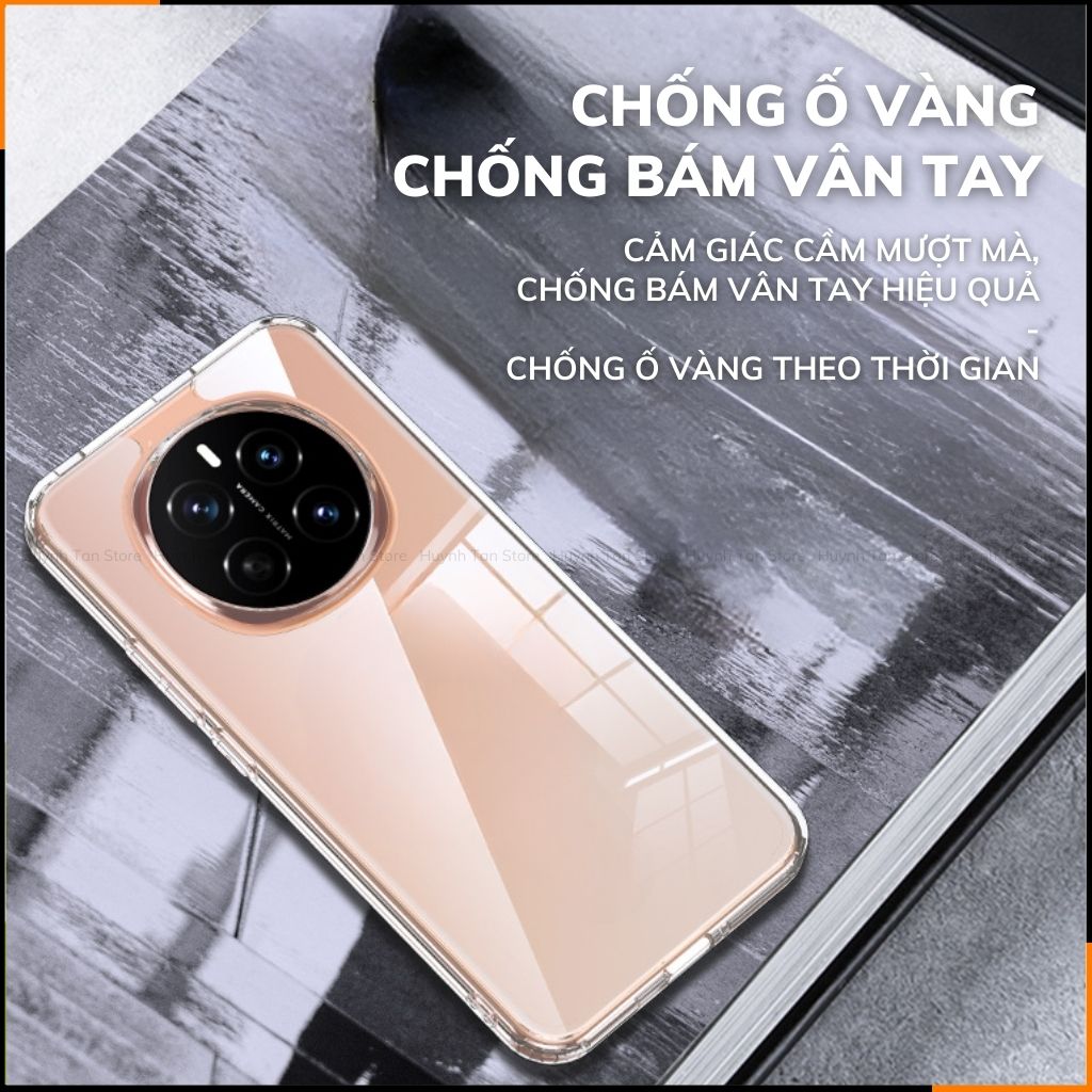 Ốp lưng honor magic 7 pro  chống sốc CLEAR COLOR VER 4 trong suốt không ố vàng bảo vệ camera