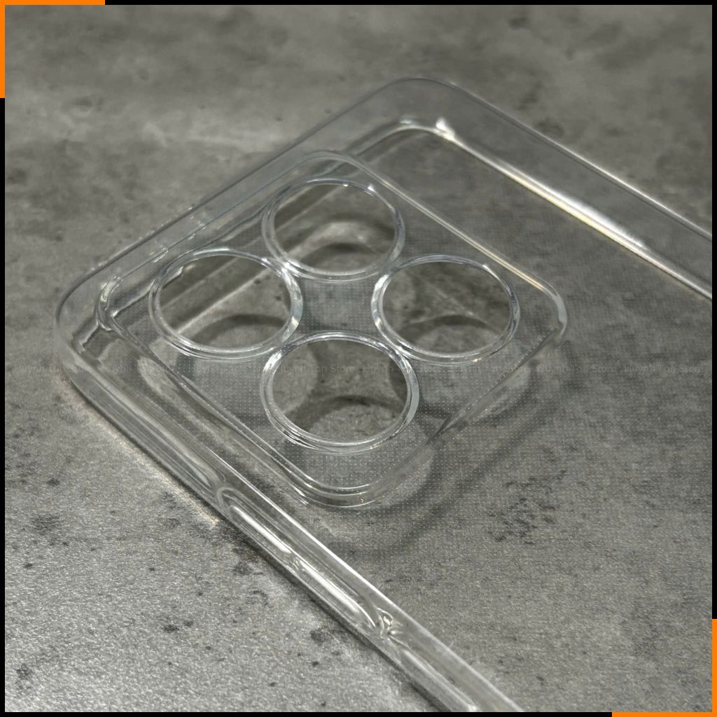 Ốp lưng Xiaomi MI 14T / Mi 14T Pro GOR trong suốt chính hãng bảo vệ camera phụ kiện huỳnh tân store