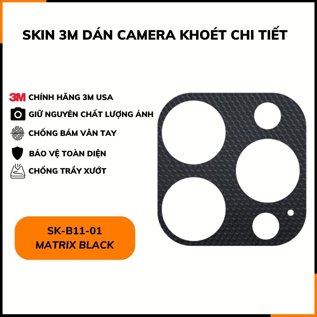 Skin 3m dán camera khoét lỗ chi tiết dành cho iphone 16 PRO MAX phụ kiện điện thoại huỳnh tân store