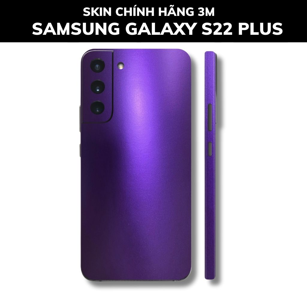 Skin 3m samsung galaxy S22 ultra , S22 plus, S22 full body và camera nhập khẩu chính hãng USA phụ kiện điện thoại huỳnh tân store - Oracal Deep Pupper - Warp Skin Collection