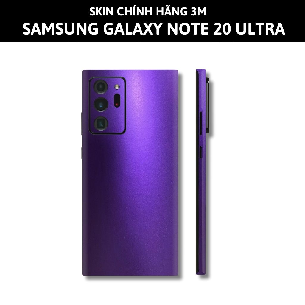 Skin 3m samsung galaxy note 20, note 20 ultra full body và camera nhập khẩu chính hãng USA phụ kiện điện thoại huỳnh tân store - Oracal Deep Pupper - Warp Skin Collection