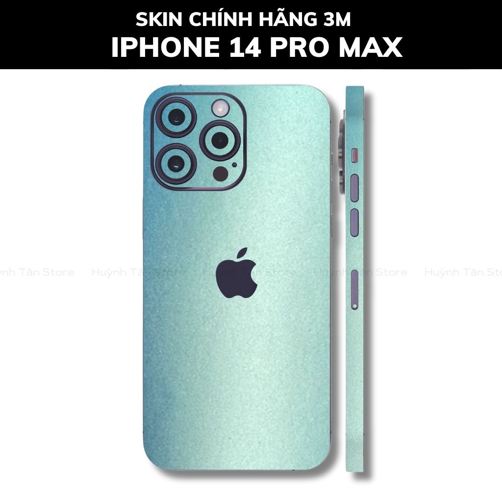 Skin 3m Iphone 14, Iphone 14 Pro, Iphone 14 Pro Max full body và camera nhập khẩu chính hãng USA phụ kiện điện thoại huỳnh tân store - Oracal Blue Yellow - Warp Skin Collection