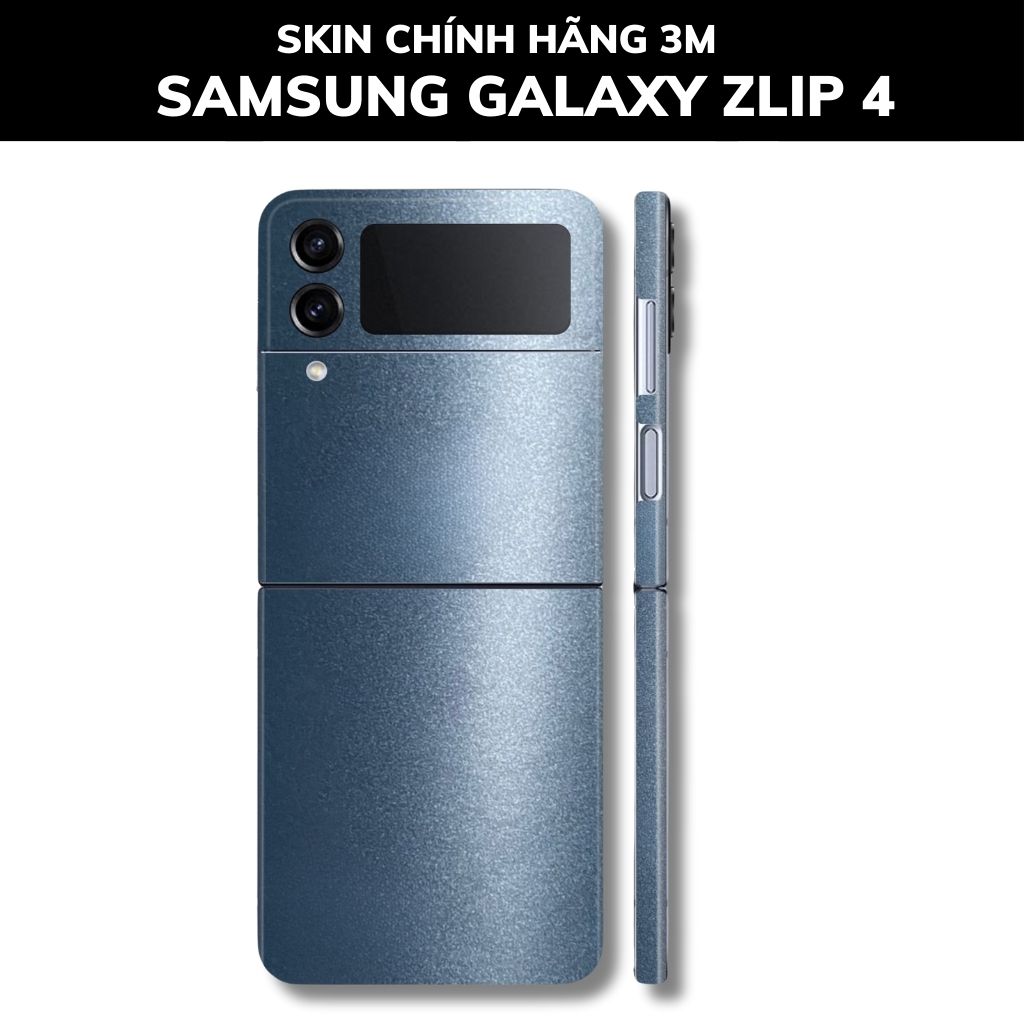 Skin 3m samsung galaxy Z Flip 4, Z Flip 3, Z Flip full body và camera nhập khẩu chính hãng USA phụ kiện điện thoại huỳnh tân store - Thunder Cloud - Warp Skin Collection