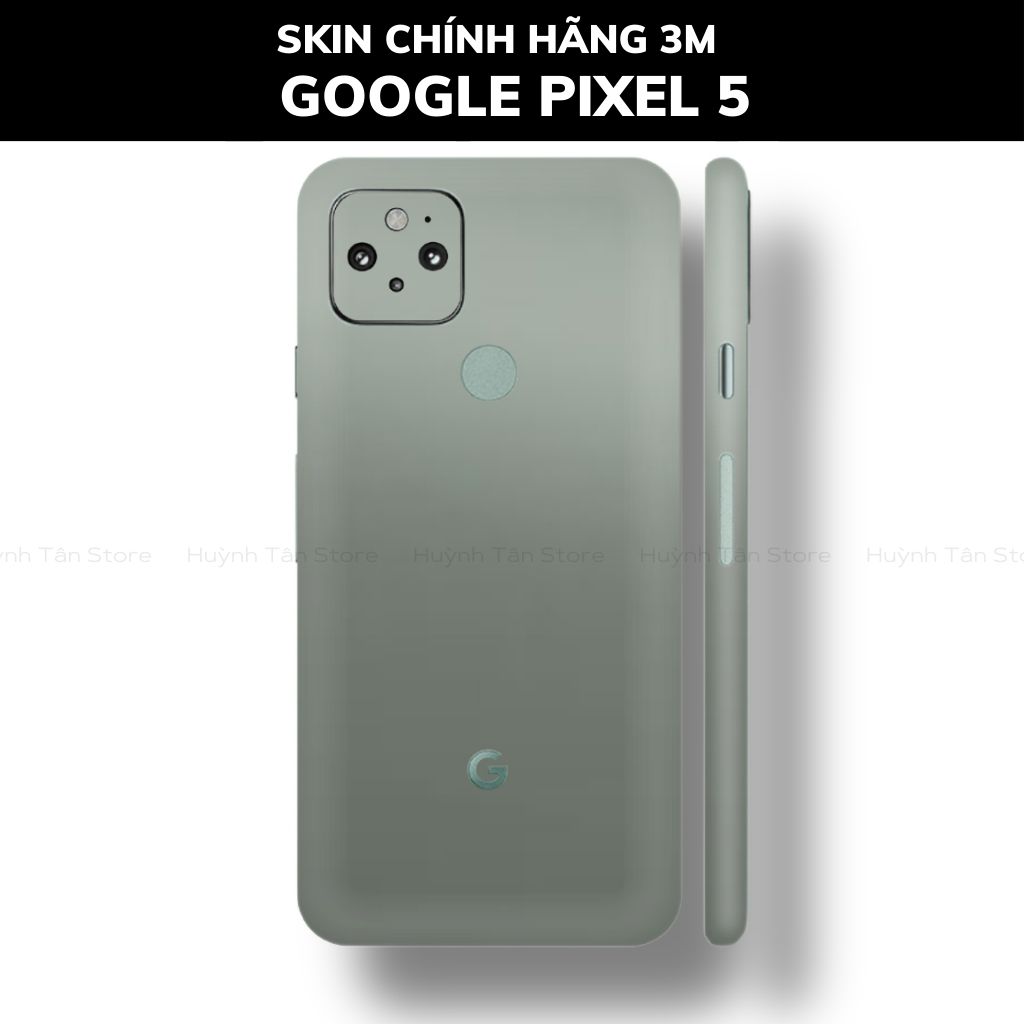 Skin 3m Google Pixel 5, Pixel 5A, Pixel 4A, Pixel 4A 5G full body và camera nhập khẩu chính hãng USA phụ kiện điện thoại huỳnh tân store - Battelship Grey - Warp Skin Collection