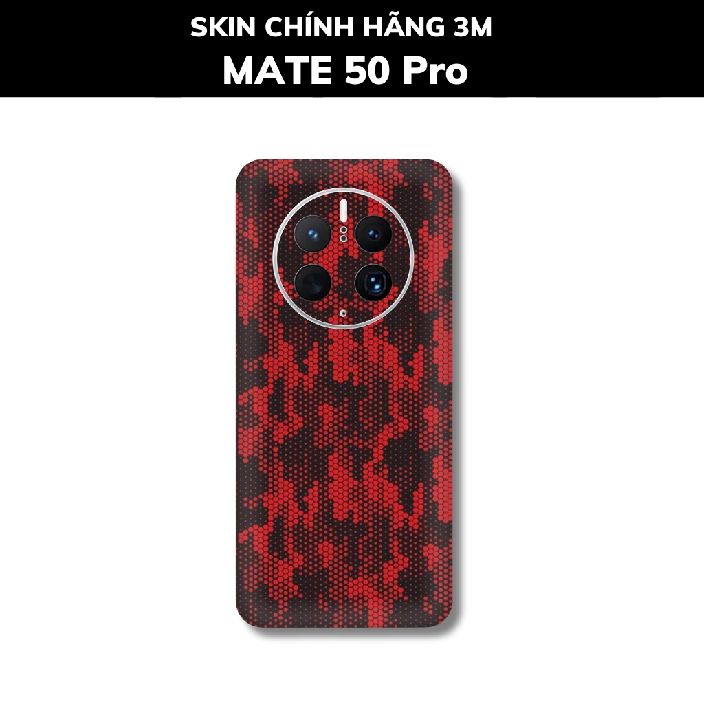 Dán skin điện thoại Huawei Mate 50 Pro full body và camera nhập khẩu chính hãng USA phụ kiện điện thoại huỳnh tân store - Mamba Red - Warp Skin Collection