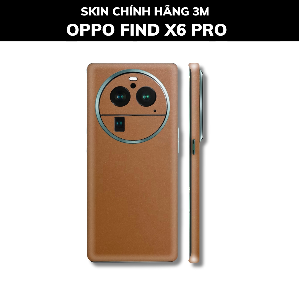 Dán skin điện thoại Oppo Find X6 Pro full body và camera nhập khẩu chính hãng USA phụ kiện điện thoại huỳnh tân store - Caramel - Warp Skin Collection