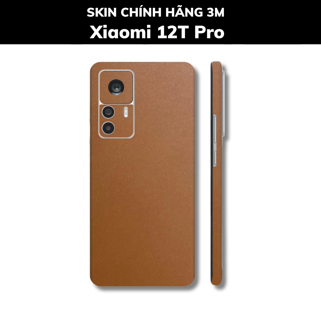 Skin 3m Mi 12T, Mi 12T Pro, K50 Ultra full body và camera nhập khẩu chính hãng USA phụ kiện điện thoại huỳnh tân store - Caramel - Warp Skin Collection