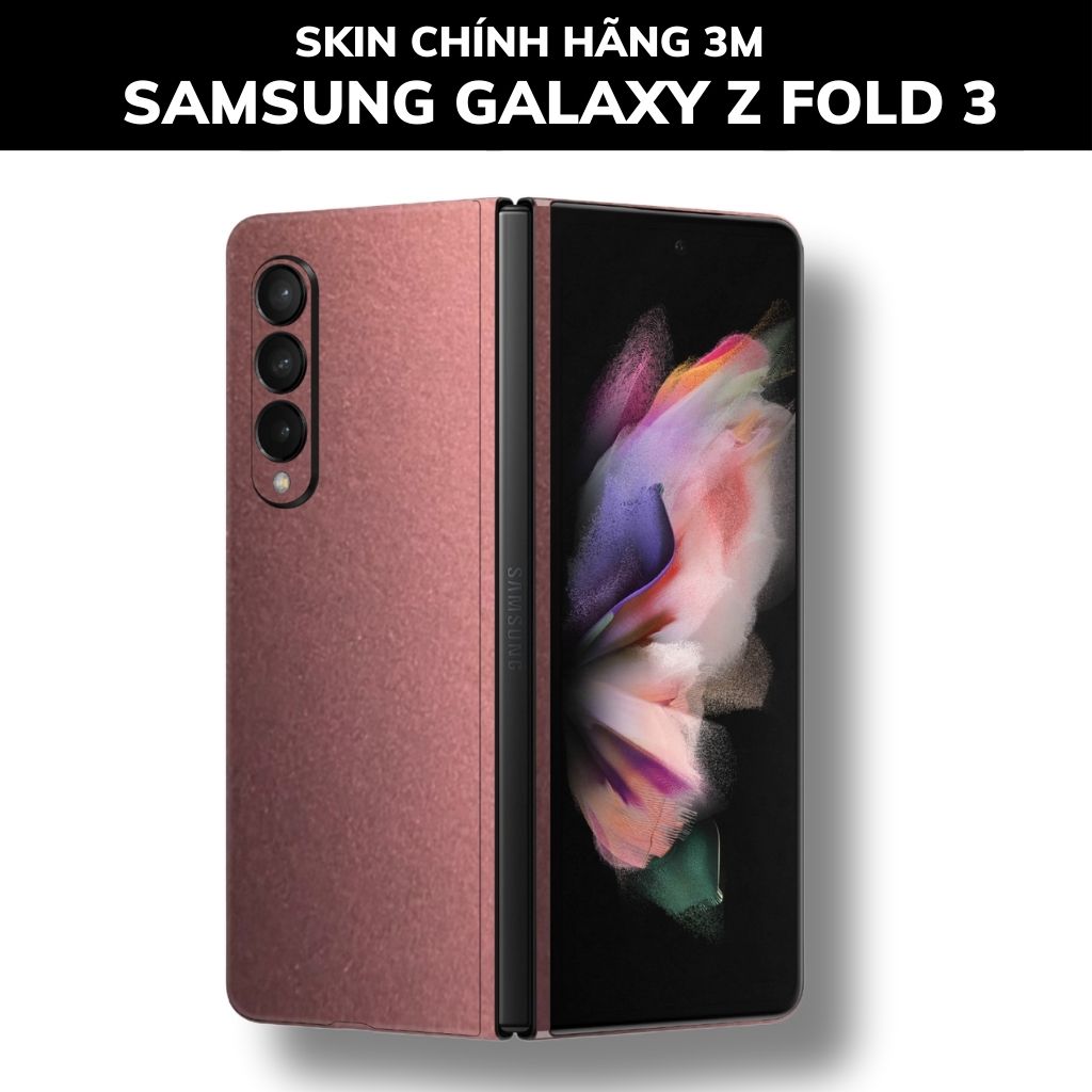 Skin 3m samsung galaxy Z Fold 4, Z Fold 3, Z Fold 2 full body và camera nhập khẩu chính hãng USA phụ kiện điện thoại huỳnh tân store - Volcanic - Warp Skin Collection