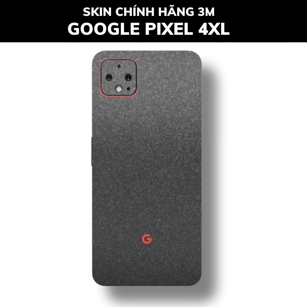 Skin 3m google Pixel 4XL, Pixel 4 full body và camera nhập khẩu chính hãng USA phụ kiện điện thoại huỳnh tân store - Dark Grey - Warp Skin Collection