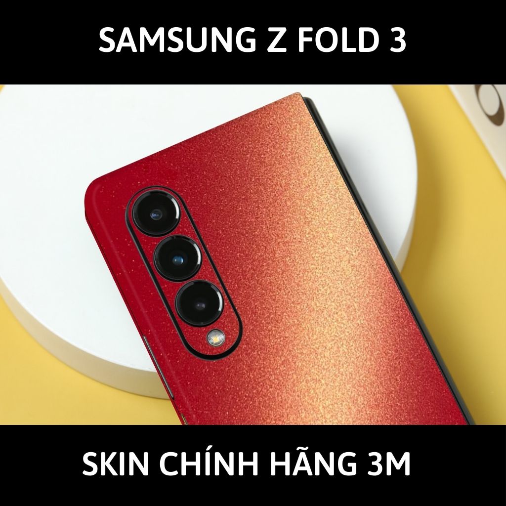 Skin 3m samsung galaxy Z Fold 4, Z Fold 3, Z Fold 2 full body và camera nhập khẩu chính hãng USA phụ kiện điện thoại huỳnh tân store - Oracal Sunset - Warp Skin Collection