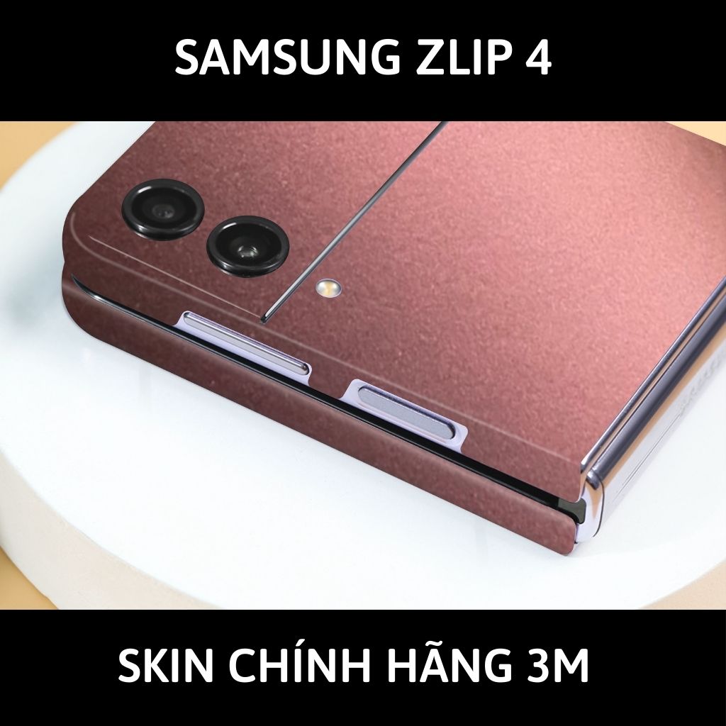 Skin 3m samsung galaxy Z Flip 4, Z Flip 3, Z Flip full body và camera nhập khẩu chính hãng USA phụ kiện điện thoại huỳnh tân store - Volcanic - Warp Skin Collection