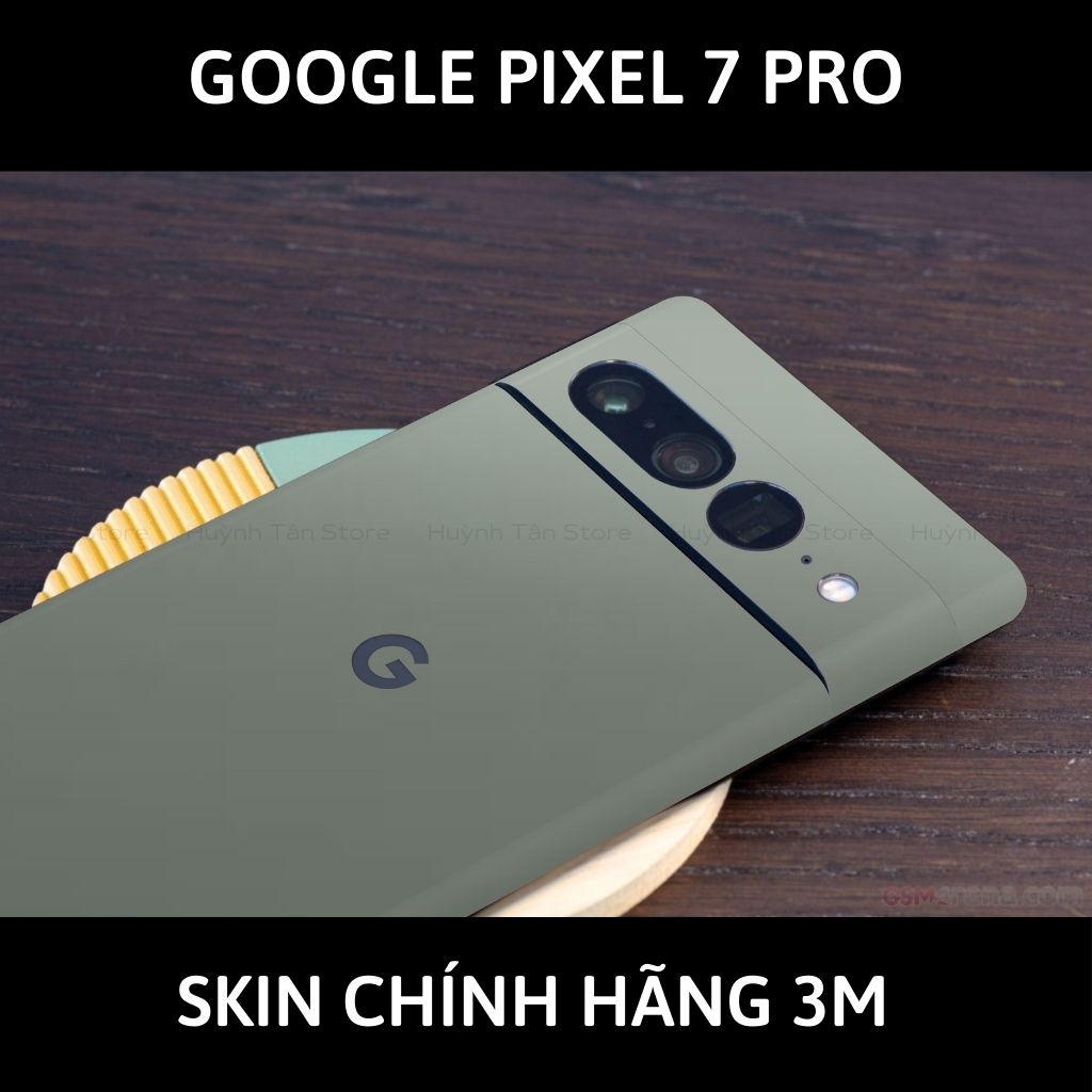 Skin 3m Google Pixel 7 Pro, Pixel 7, Pixel 7A full body và camera nhập khẩu chính hãng USA phụ kiện điện thoại huỳnh tân store - Battelship Grey - Warp Skin Collection