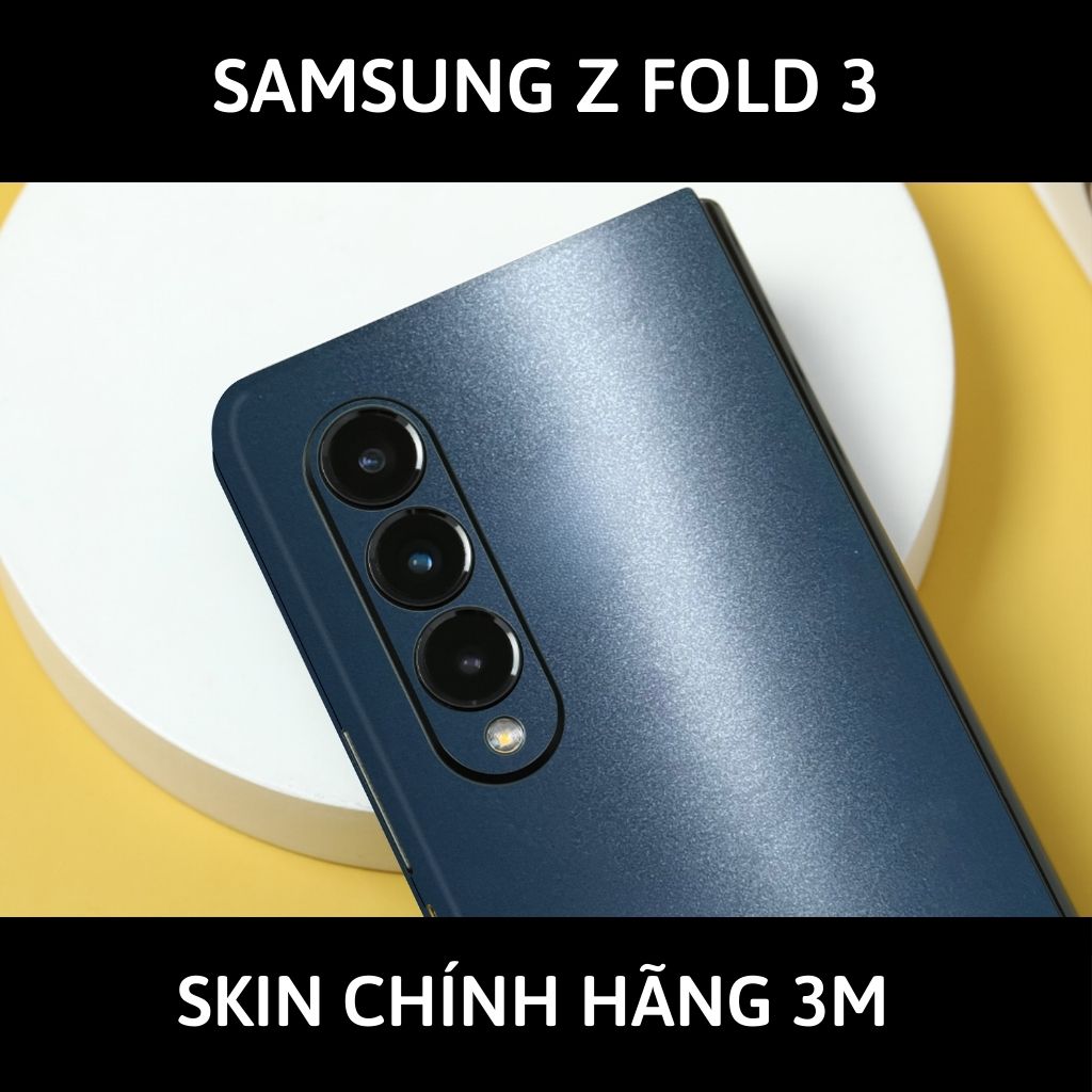 Skin 3m samsung galaxy Z Fold 4, Z Fold 3, Z Fold 2 full body và camera nhập khẩu chính hãng USA phụ kiện điện thoại huỳnh tân store - Thunder Cloud- Warp Skin Collection