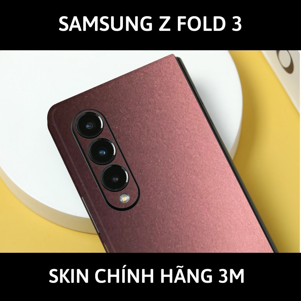 Skin 3m samsung galaxy Z Fold 4, Z Fold 3, Z Fold 2 full body và camera nhập khẩu chính hãng USA phụ kiện điện thoại huỳnh tân store - Volcanic - Warp Skin Collection