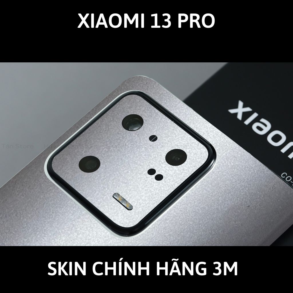 Skin 3m Mi 13 Ultra, Mi 13 Pro, Mi 13  full body và camera nhập khẩu chính hãng USA phụ kiện điện thoại huỳnh tân store - Alumium - Warp Skin Collection