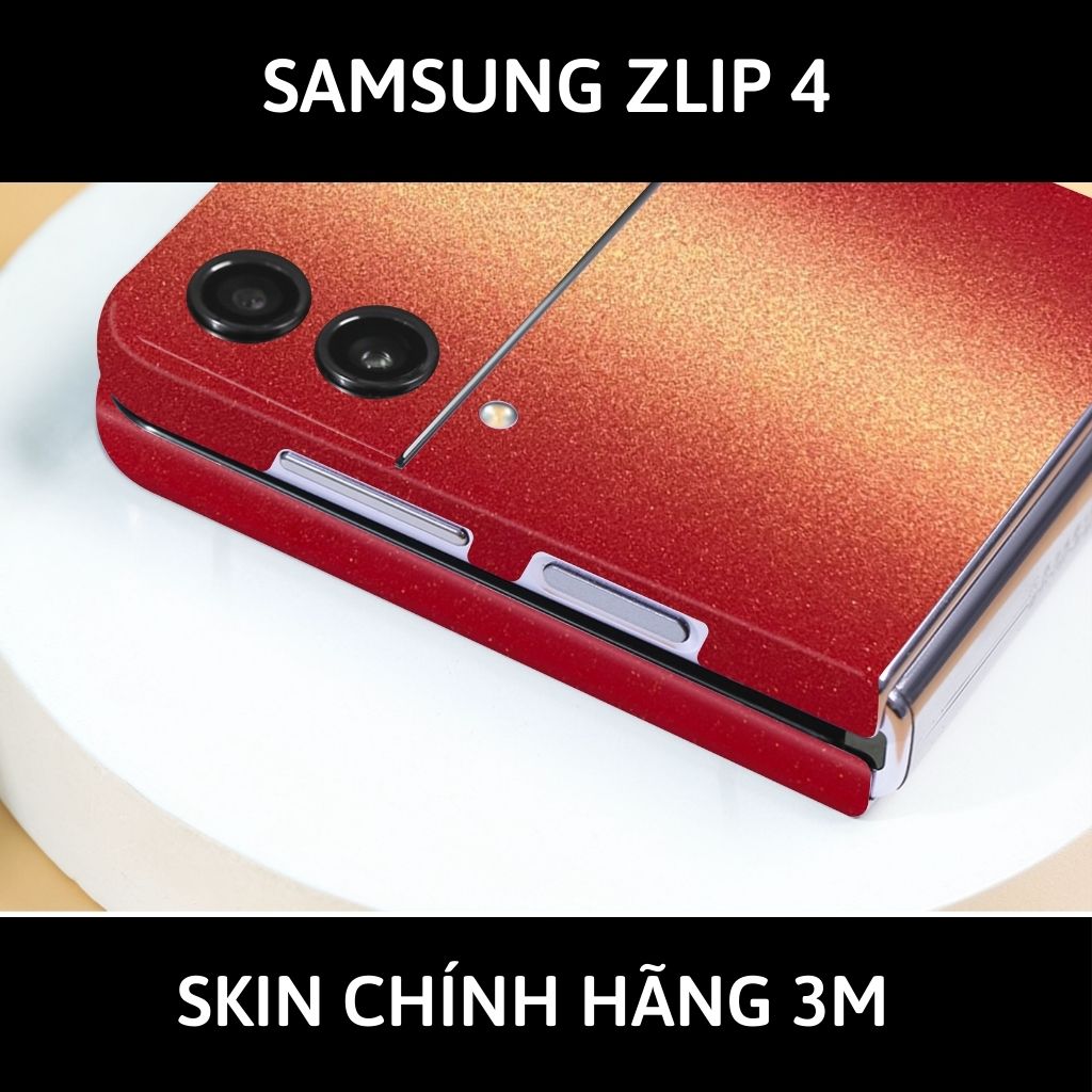 Skin 3m samsung galaxy Z Flip 4, Z Flip 3, Z Flip full body và camera nhập khẩu chính hãng USA phụ kiện điện thoại huỳnh tân store - Oracal Sunset - Warp Skin Collection