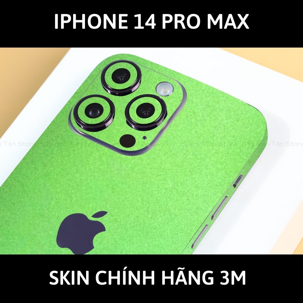 Skin 3m Iphone 14, Iphone 14 Pro, Iphone 14 Pro Max full body và camera nhập khẩu chính hãng USA phụ kiện điện thoại huỳnh tân store - Oracal Green Brown - Warp Skin Collection