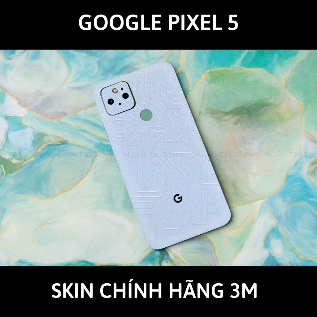 Skin 3m Google Pixel 5, Pixel 5A, Pixel 4A, Pixel 4A 5G full body và camera nhập khẩu chính hãng USA phụ kiện điện thoại huỳnh tân store - Electronic White 2022 - Warp Skin Collection