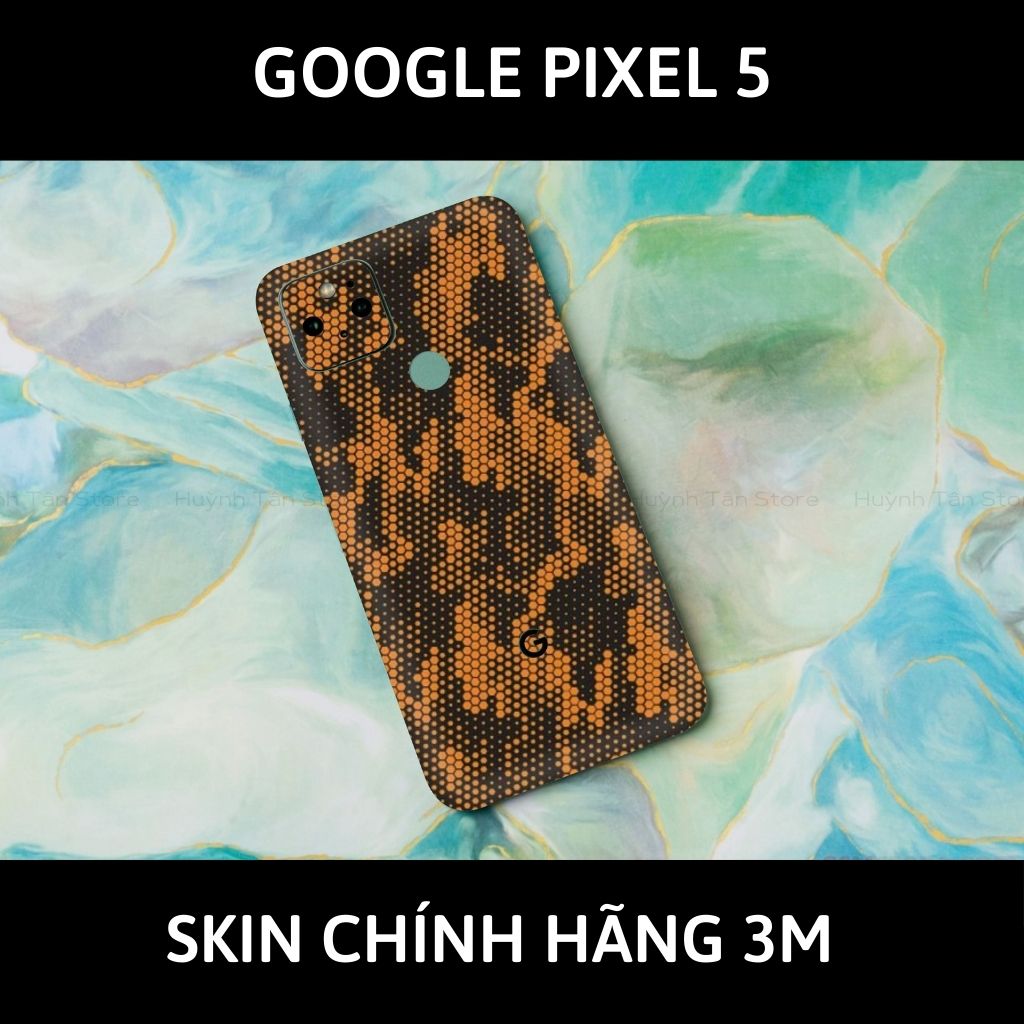 Skin 3m Google Pixel 5, Pixel 5A, Pixel 4A, Pixel 4A 5G full body và camera nhập khẩu chính hãng USA phụ kiện điện thoại huỳnh tân store - Mamba Oranger - Warp Skin Collection