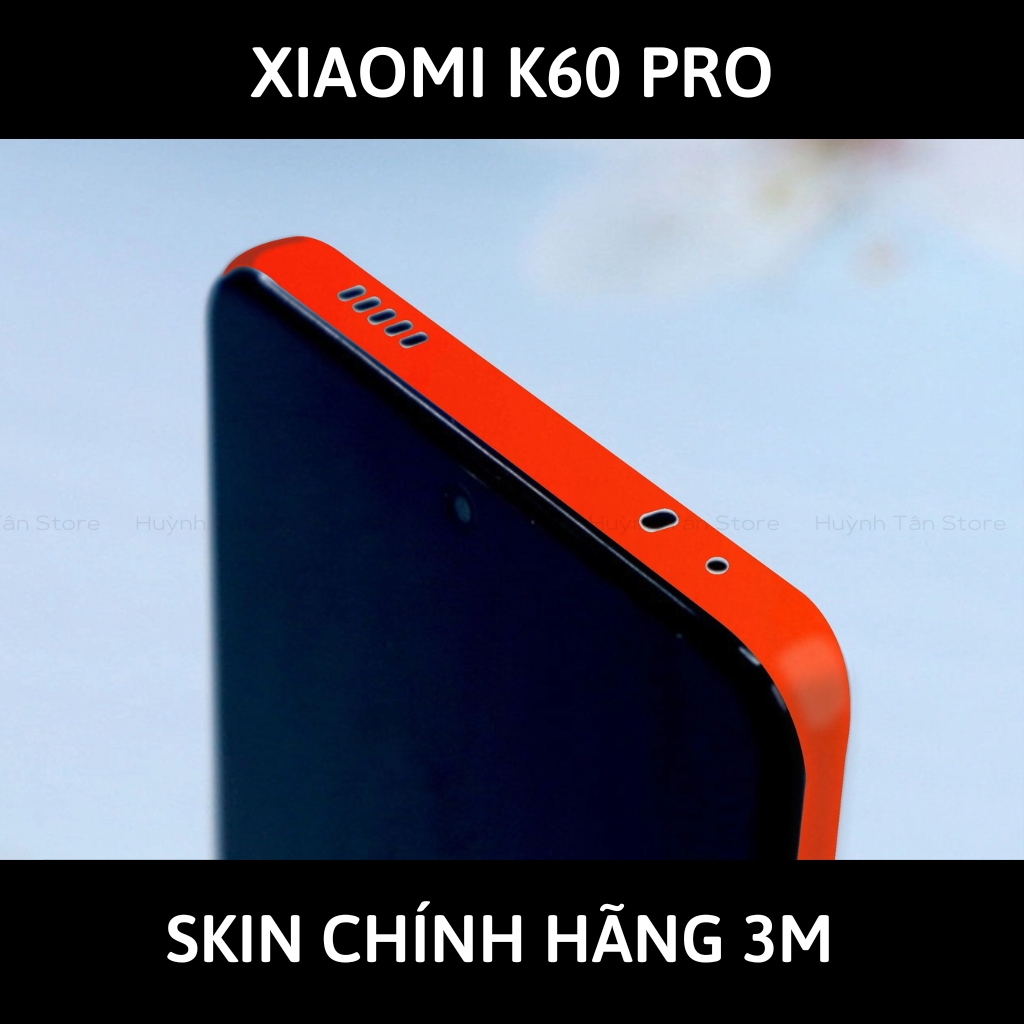 Skin 3m K60, K60 Pro full body và camera nhập khẩu chính hãng USA phụ kiện điện thoại huỳnh tân store - Red Neo - Warp Skin Collection