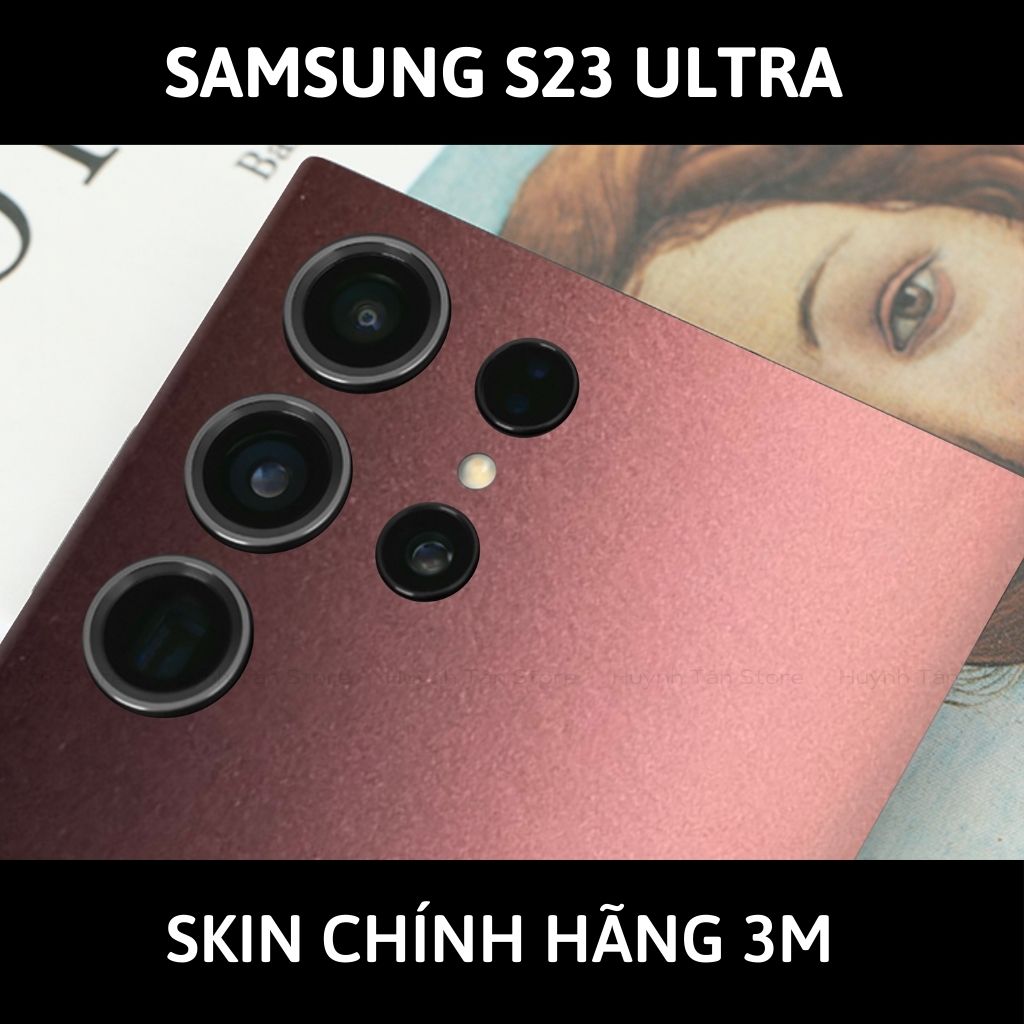 Skin 3m samsung galaxy s23, s23 plus, s23 ultra full body và camera nhập khẩu chính hãng USA phụ kiện điện thoại huỳnh tân store - Volcanic- Warp Skin Collection