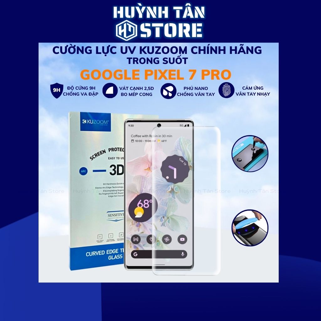 Cường lực pixel 7 pro uv