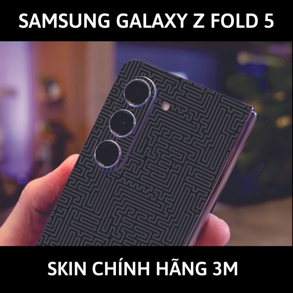 dán skin 3m samsung galaxy z fold 5 full body, camera phụ kiện điện thoại huỳnh tân store - Pattern 03