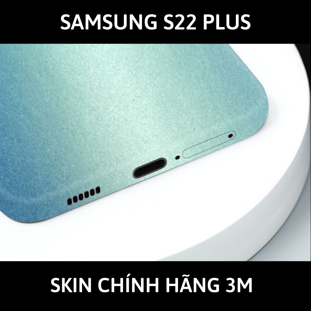 Skin 3m samsung galaxy S22 ultra , S22 plus, S22 full body và camera nhập khẩu chính hãng USA phụ kiện điện thoại huỳnh tân store - Oracal Blue Yellow - Warp Skin Collection