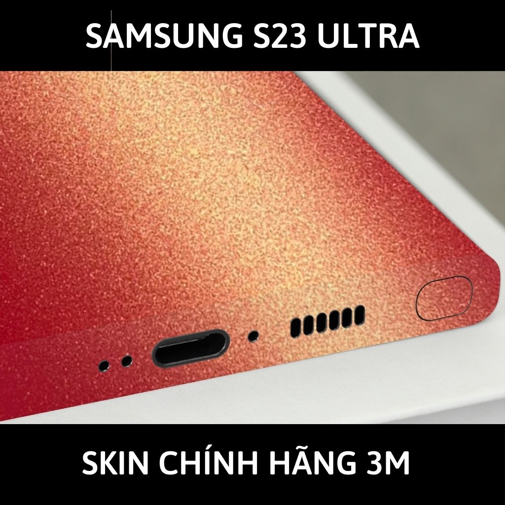 Skin 3m samsung galaxy s23, s23 plus, s23 ultra full body và camera nhập khẩu chính hãng USA phụ kiện điện thoại huỳnh tân store - Oracal Sunset- Warp Skin Collection