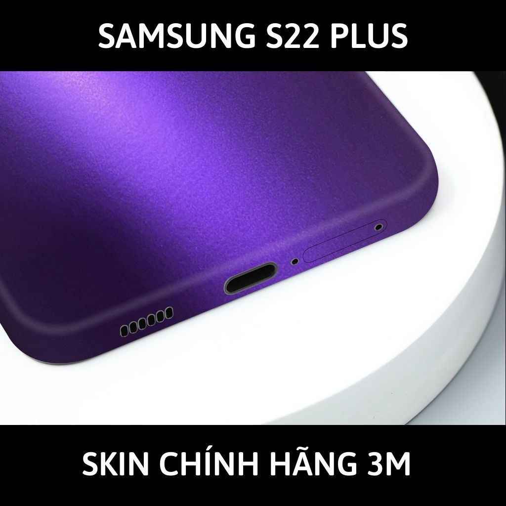 Skin 3m samsung galaxy S22 ultra , S22 plus, S22 full body và camera nhập khẩu chính hãng USA phụ kiện điện thoại huỳnh tân store - Oracal Deep Pupper - Warp Skin Collection