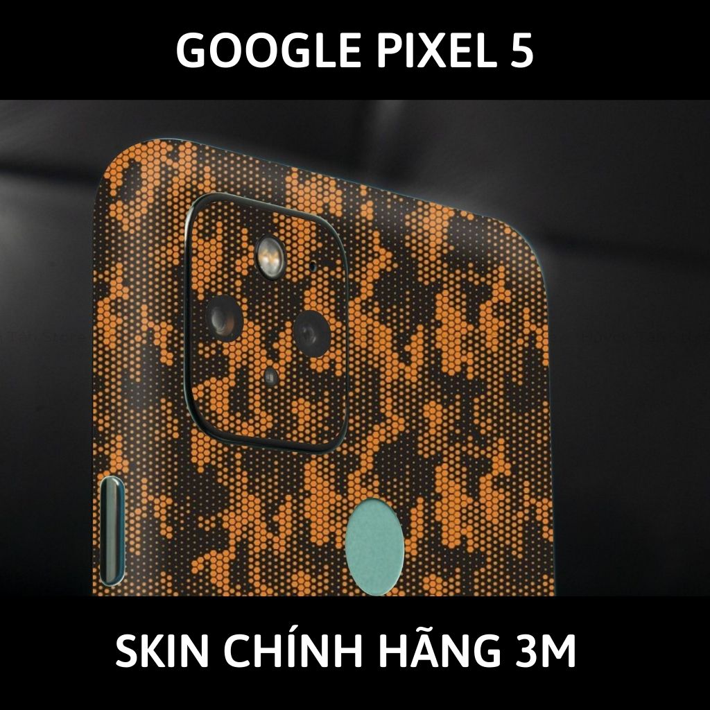 Skin 3m Google Pixel 5, Pixel 5A, Pixel 4A, Pixel 4A 5G full body và camera nhập khẩu chính hãng USA phụ kiện điện thoại huỳnh tân store - Mamba Oranger - Warp Skin Collection