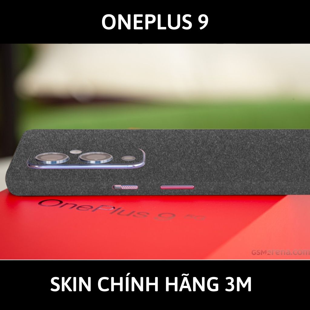 Skin 3m Oneplus 9R, 9 Pro, 9 full body và camera nhập khẩu chính hãng USA phụ kiện điện thoại huỳnh tân store - Dark Grey - Warp Skin Collection