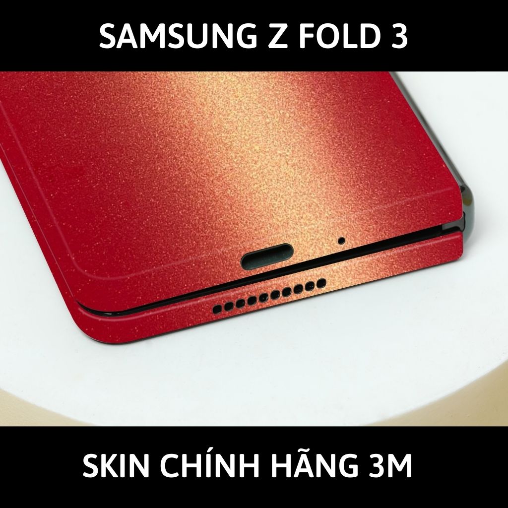 Skin 3m samsung galaxy Z Fold 4, Z Fold 3, Z Fold 2 full body và camera nhập khẩu chính hãng USA phụ kiện điện thoại huỳnh tân store - Oracal Sunset - Warp Skin Collection