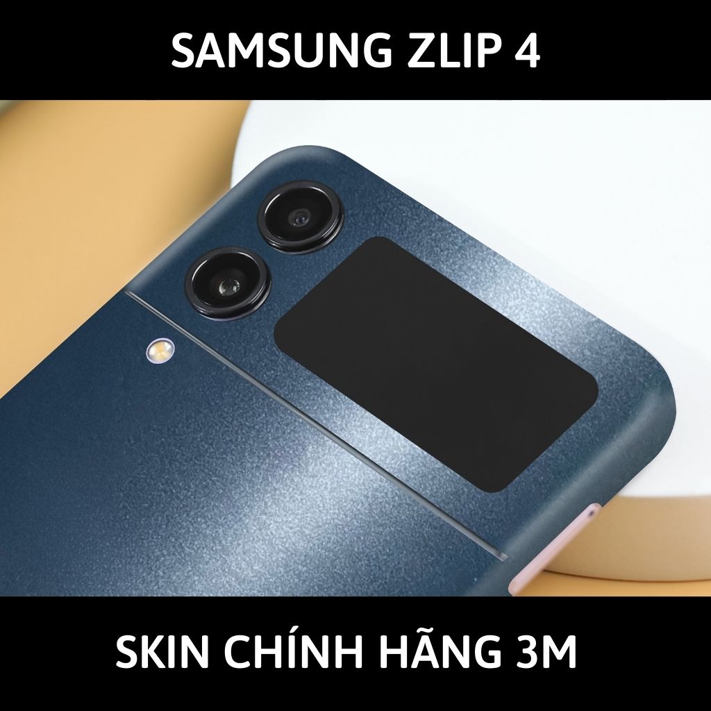 Skin 3m samsung galaxy Z Flip 4, Z Flip 3, Z Flip full body và camera nhập khẩu chính hãng USA phụ kiện điện thoại huỳnh tân store - Thunder Cloud - Warp Skin Collection