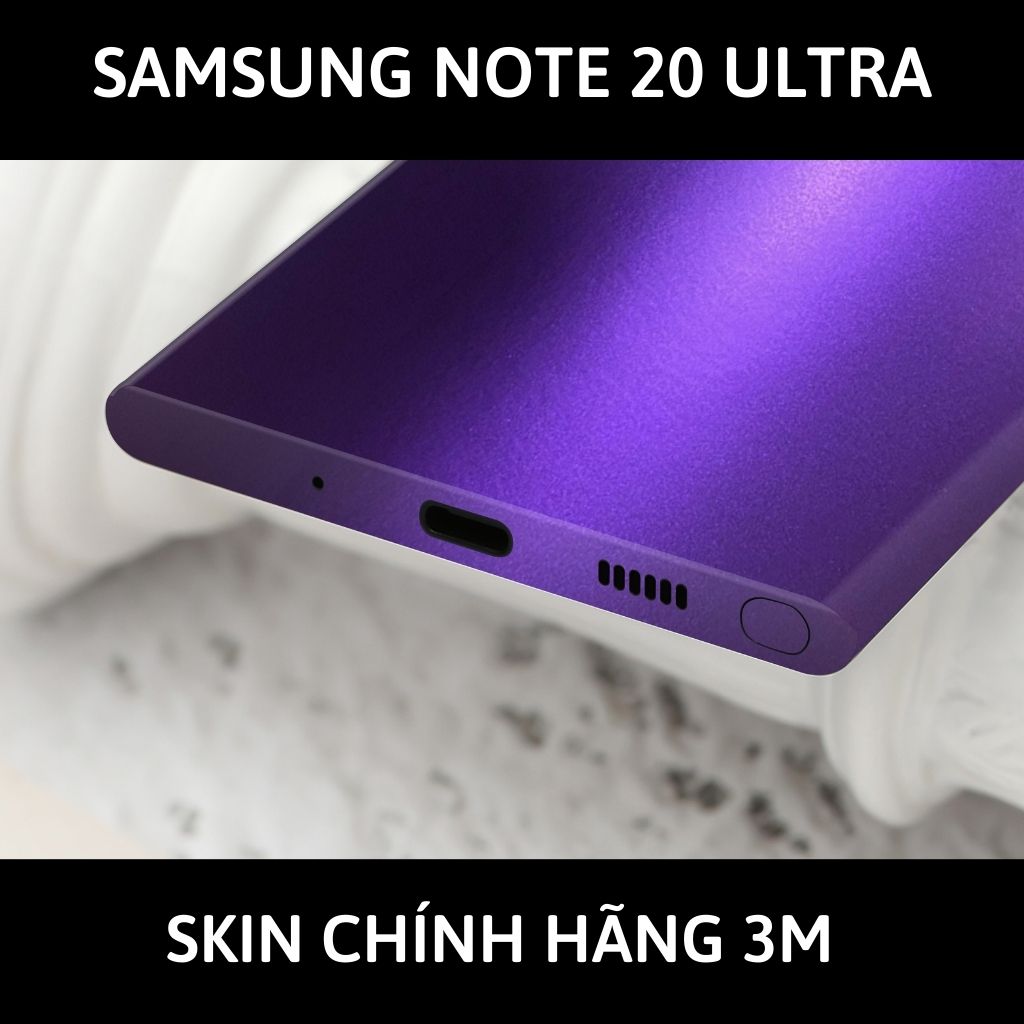 Skin 3m samsung galaxy note 20, note 20 ultra full body và camera nhập khẩu chính hãng USA phụ kiện điện thoại huỳnh tân store - Oracal Deep Pupper - Warp Skin Collection