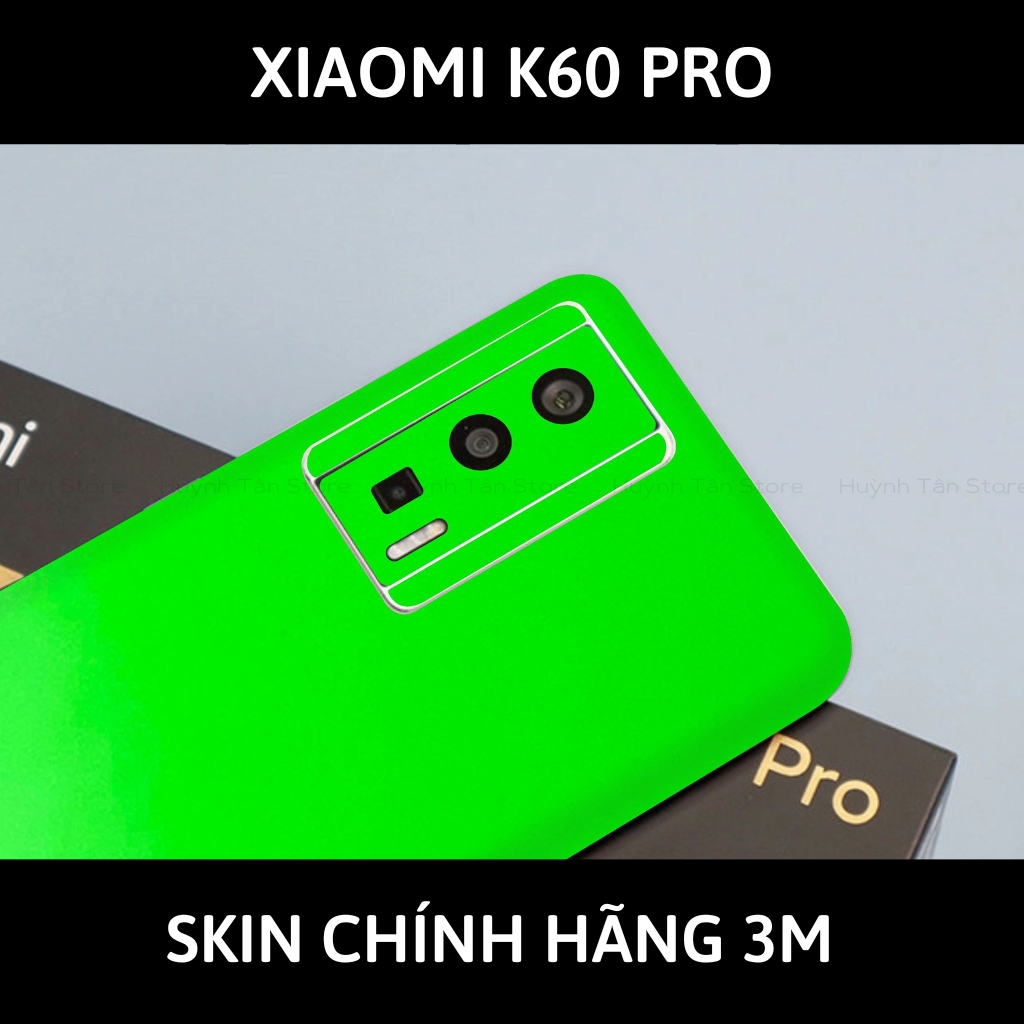 Skin 3m K60, K60 Pro full body và camera nhập khẩu chính hãng USA phụ kiện điện thoại huỳnh tân store - Green Neo - Warp Skin Collection