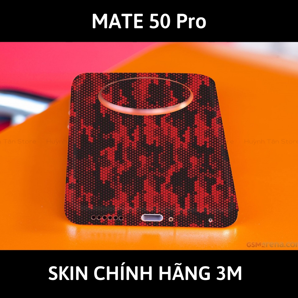 Dán skin điện thoại Huawei Mate 50 Pro full body và camera nhập khẩu chính hãng USA phụ kiện điện thoại huỳnh tân store - Mamba Red - Warp Skin Collection